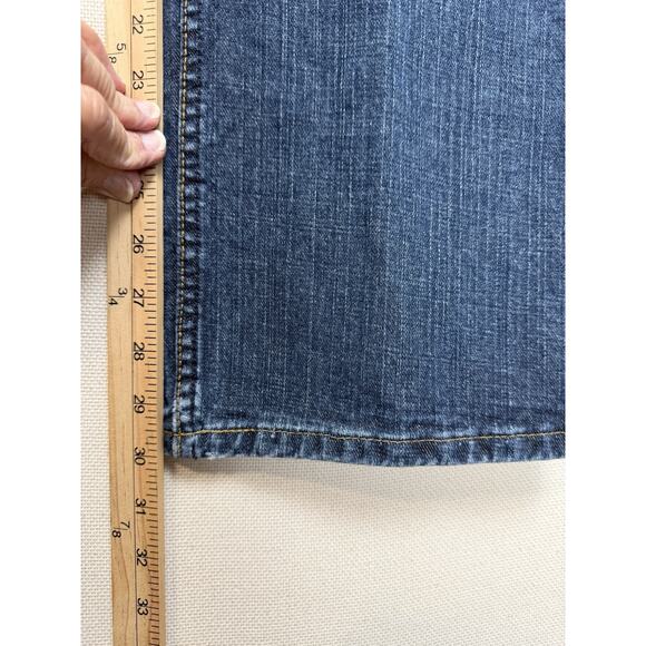 Wrangler FR Blue Jeans Women’s Sz 11 34x30 Flame Resistant Straight Leg - Picture 9 of 13